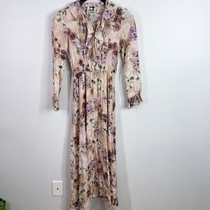 Jaase lightweight floral maxi dress size XS